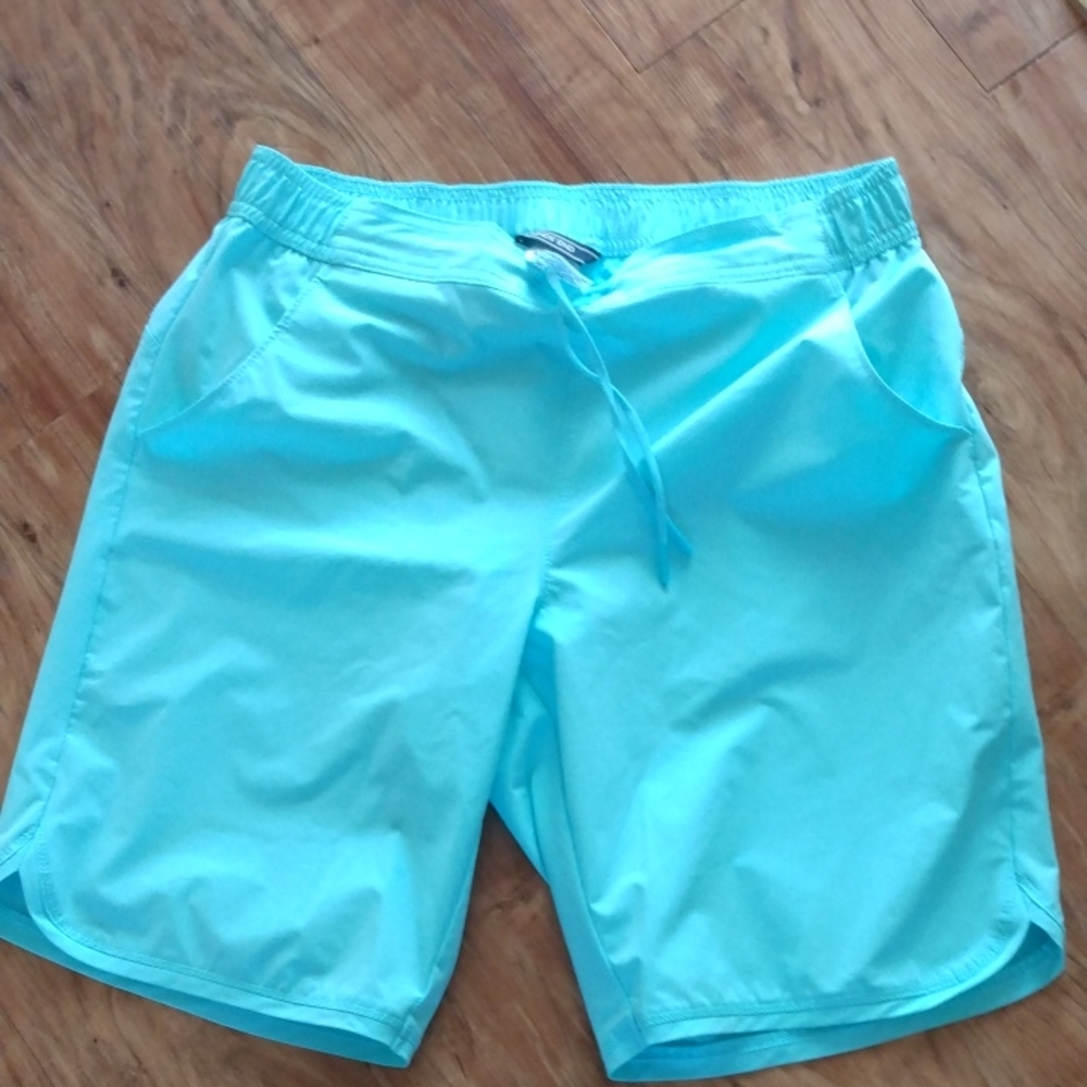Lands End Aqua Board Shorts